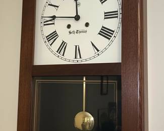 Seth Thomas Regulator Wall Clock