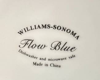 Williams-Sonoma Flow Blue Style Egg Coddlers