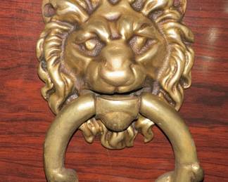 Lion Head Door Knockers