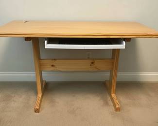 Office Desk and Task Chair