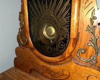 New Haven Clock Co. 'Martel' Mantel Clock