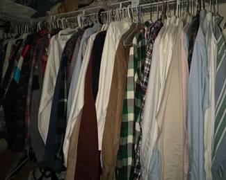 Assorted Men's Clothing