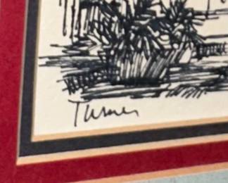 Turner Sketch Collection with Pierrot Mask