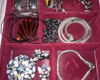 Vintage Rhinestone Costume Jewelry