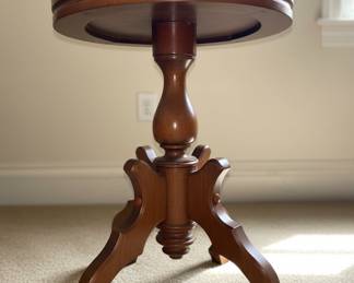 Victorian Marble Top Pedestal Table