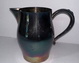 Silver Plated Creamer Style Pitcher