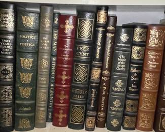 Easton Press Leather-Bound Collector's Edition Books