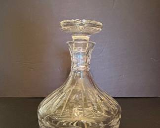 Stuart Crystal England Cut Glass Decanter