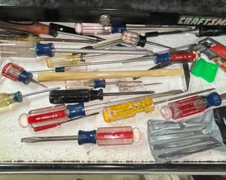 Vintage Craftsman Screwdriver Collection 