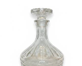 Stuart Crystal Cut Glass Decanter