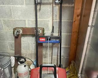 Toro Power Curve 1800 Electric Snow Blower