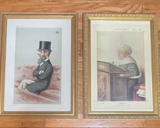 Vanity Fair Judges No. 1 and No. 2 Prints