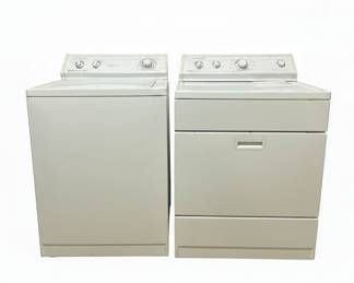 Whirlpool Heavy Duty Super Capacity Plus Washer and Dryer