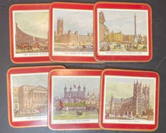 Pimpernel London Landmark Souvenir Coasters