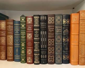 Easton Press and Franklin Library Leather-Bound Collector's Edition Books