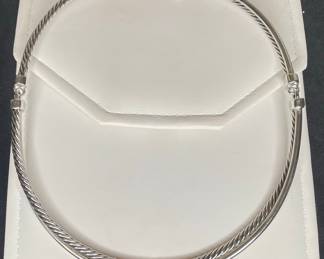 Cable Collar Necklace