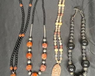 Ethnic Beaded Necklaces
