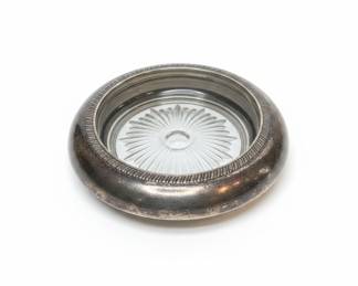 Sterling by Laben Glass Coaster