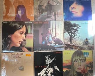 Vintage Folk and Singer-Songwriter Vinyl Records