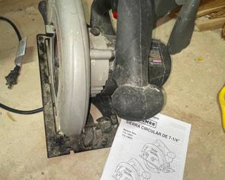 Craftsman 7-1/4 inch Circular Saw Model 