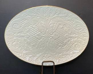 Lenox Dolphin Collection Oval Serving Platter