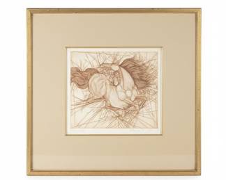 Guillaume A. Azoulay "Printemps" Limited Edition Etching 160/300