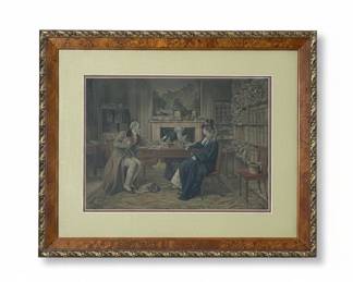 Walter Dendy Sadler "In the Solicitor's Office" Print