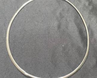 14K Gold Omega Chain Necklace