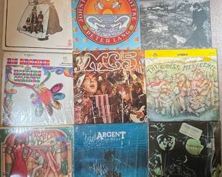 Vintage Vinyl Record Collection