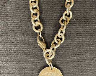 Tiffany & Co. Return to Tiffany Round Tag Bracelet