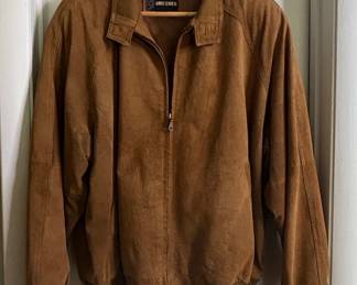 Britches of Georgetowne Suede Bomber Jacket