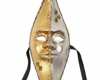 Venetian Jester Masquerade Mask Italy