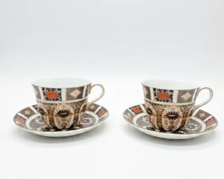 Royal Crown Derby Old Imari Teacup and Saucer