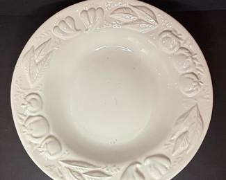 Certified International Corporation Embossed Fruit Pasta Bowl Made in Italy