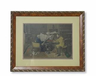 W. Dendy Sadler "A Little Mortgage" Print