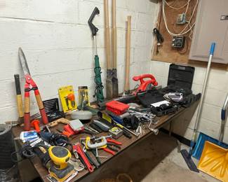 Assorted Power and Hand Tools