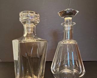 Baccarat Crystal Decanters