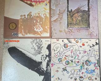 Led Zeppelin 4 Vinyl LP Collection