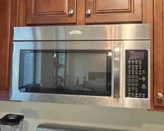Whirlpool Gold Stainless Steel Over-the-Range Microwave
