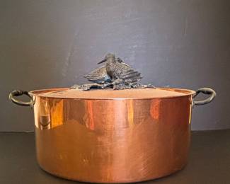 Studio Emme Mazzucato Copper Covered Braising Pan