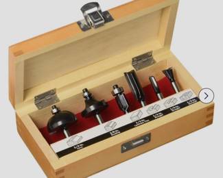 CRAFTSMAN Router Bit Set, 6-Piece