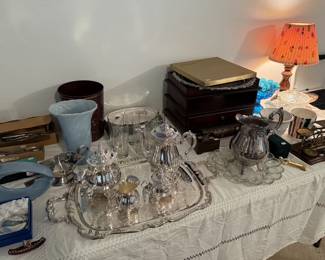 Silverplate Tea Set