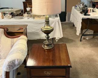 Table and Lamp