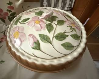 Desert Rose Pie Plate