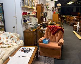 Matching club chairs