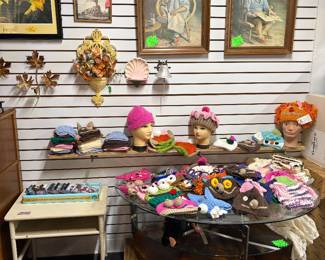 Check out the hand made headwear - infant through adult sizes!