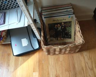Small selection of original LPs Peter, Paul & Mary, Classical