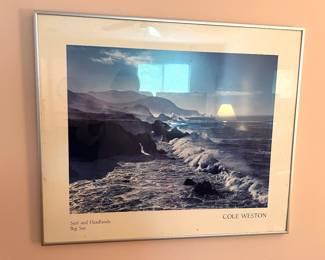 Framed Art Cole Weston