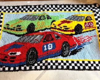 Rug - Racing Cars