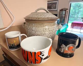 Pottery - Cleveland Coffee Mugs